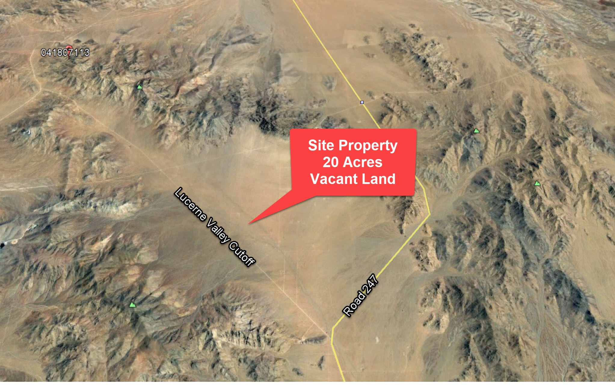 20 Acres Vacant Land, Lucerne Valley
