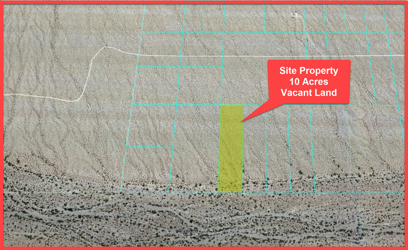 10 Acres, Vidal area, San Bernardino County, CA