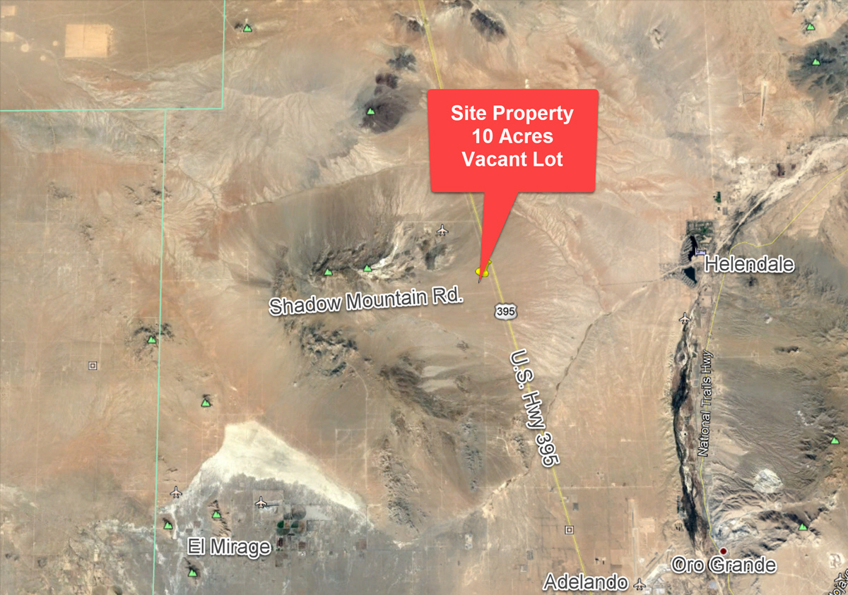 ImageOfProperty_Map2_046254119 10 Acres Vacant Land, Helendale/Adelanto area