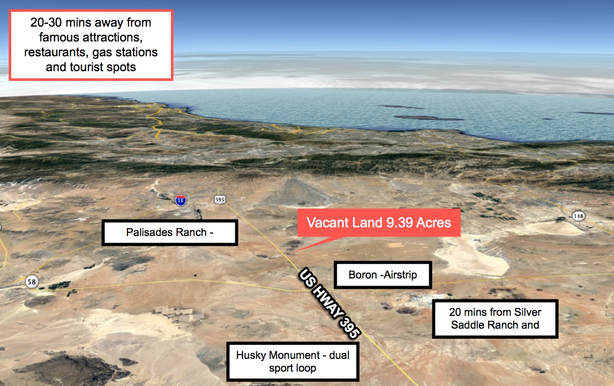 20 beautiful desert acres, Kramer Junction
