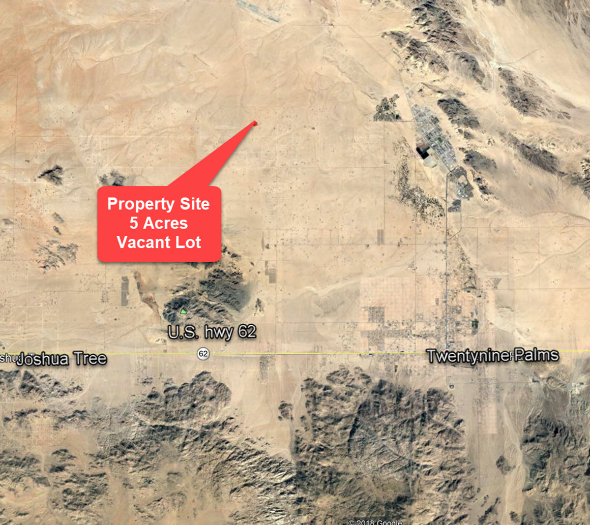 5 Acres near Desert Heights