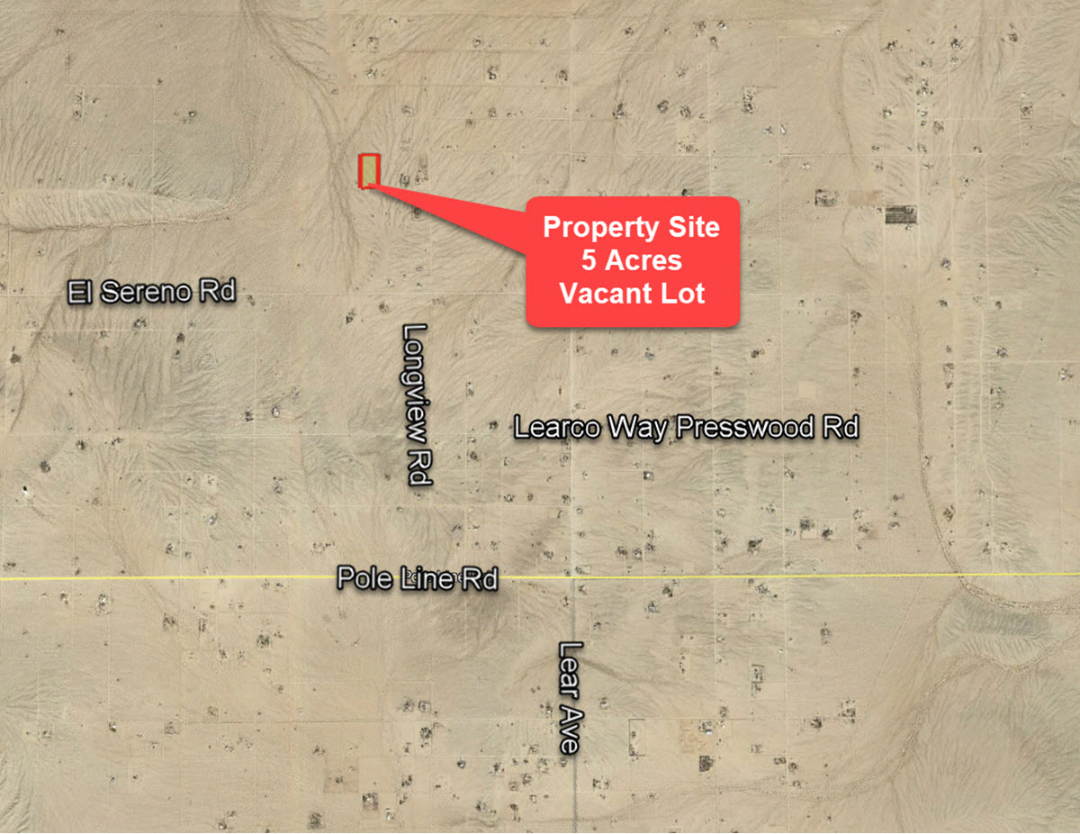 5 Acres near Desert Heights