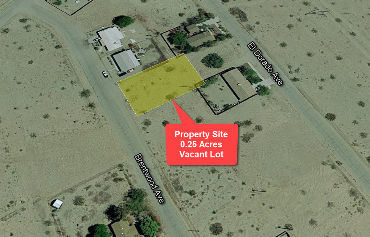0.25 Acres in Salton City near the Salton Sea