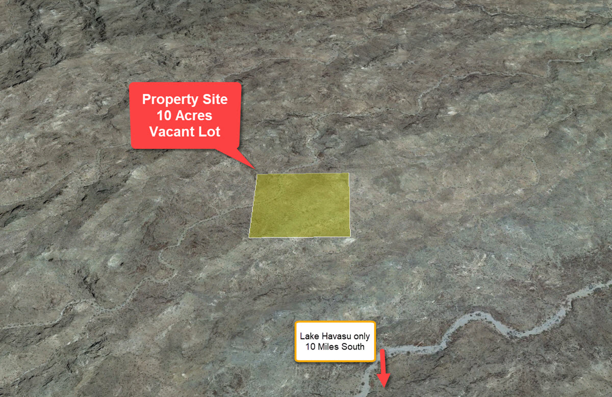 10 Acres in Needles, close to Colorado river and Havasu Lake