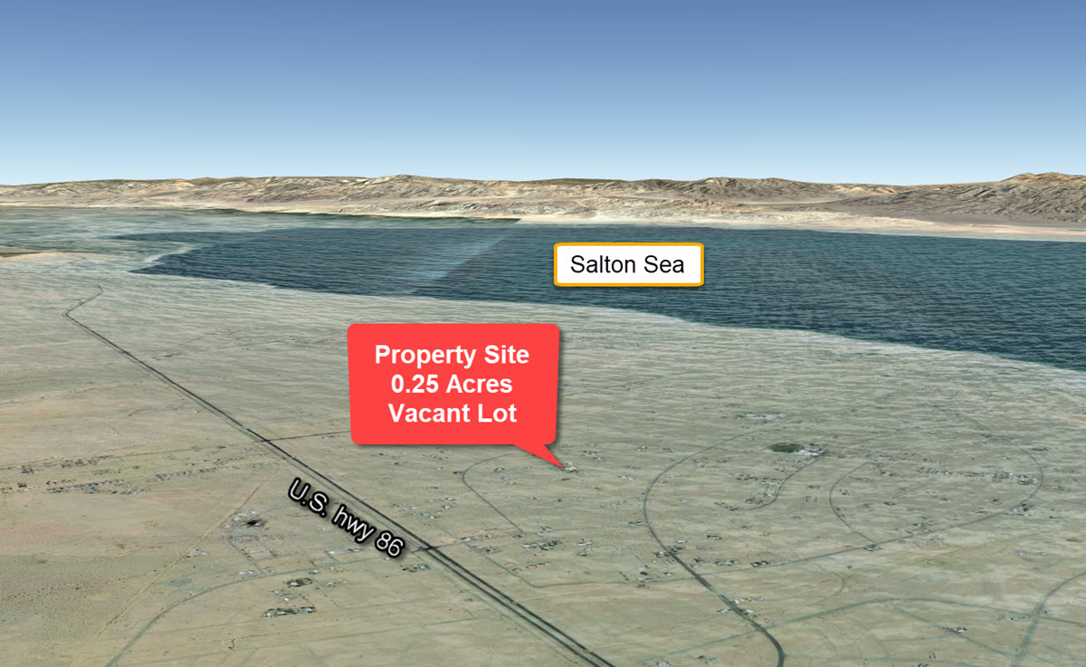 0.25 Acres in Salton City near the Salton Sea