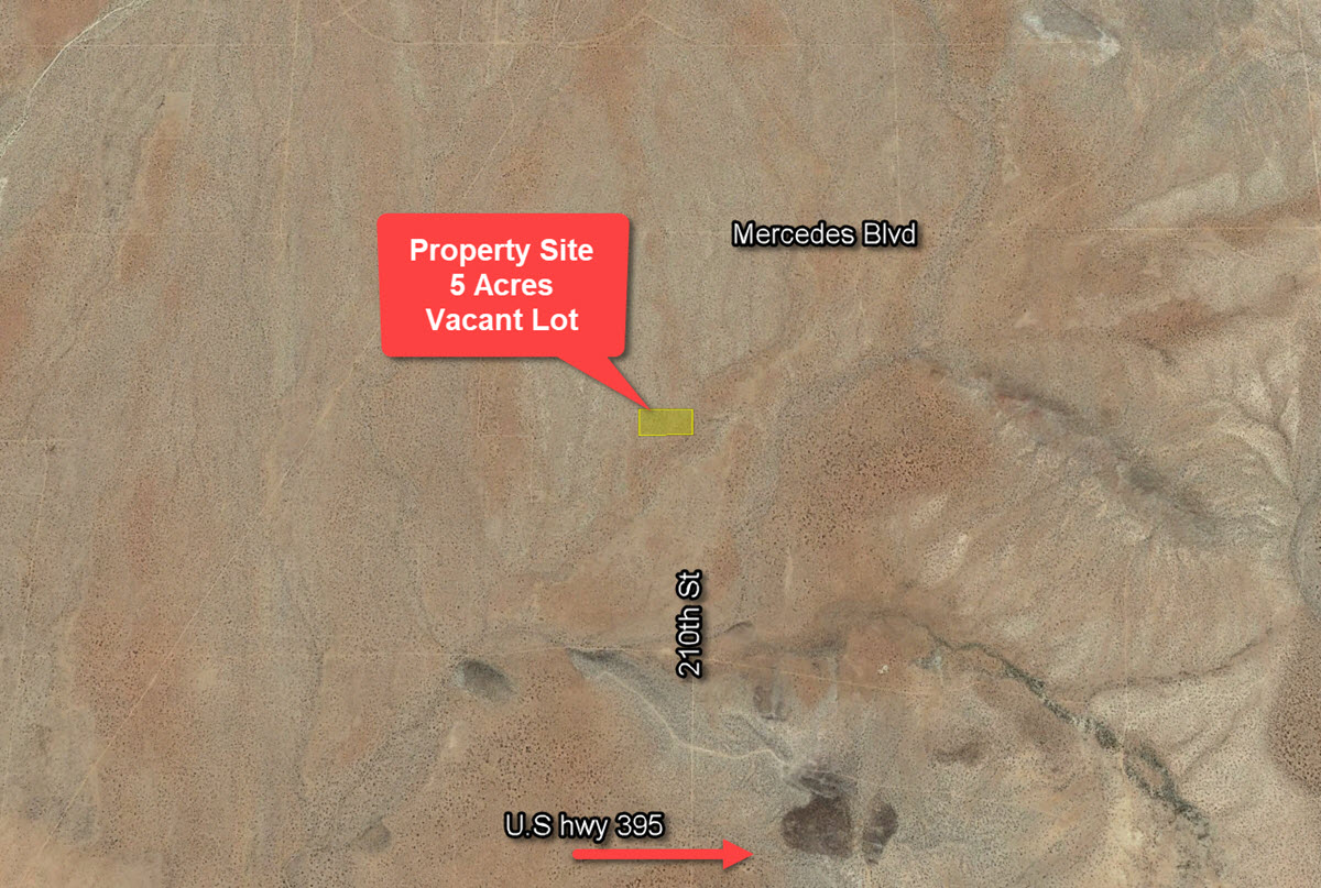 5 Acres in California City