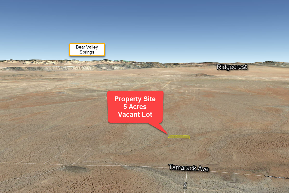 5 Acres in California City