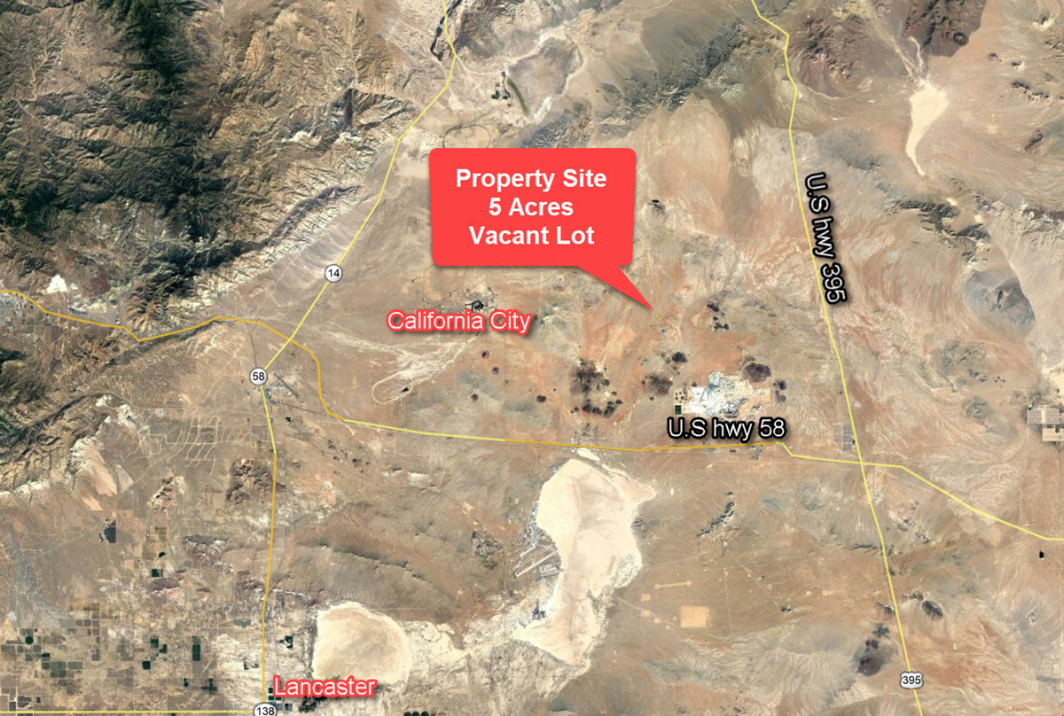 5 Acres in California City