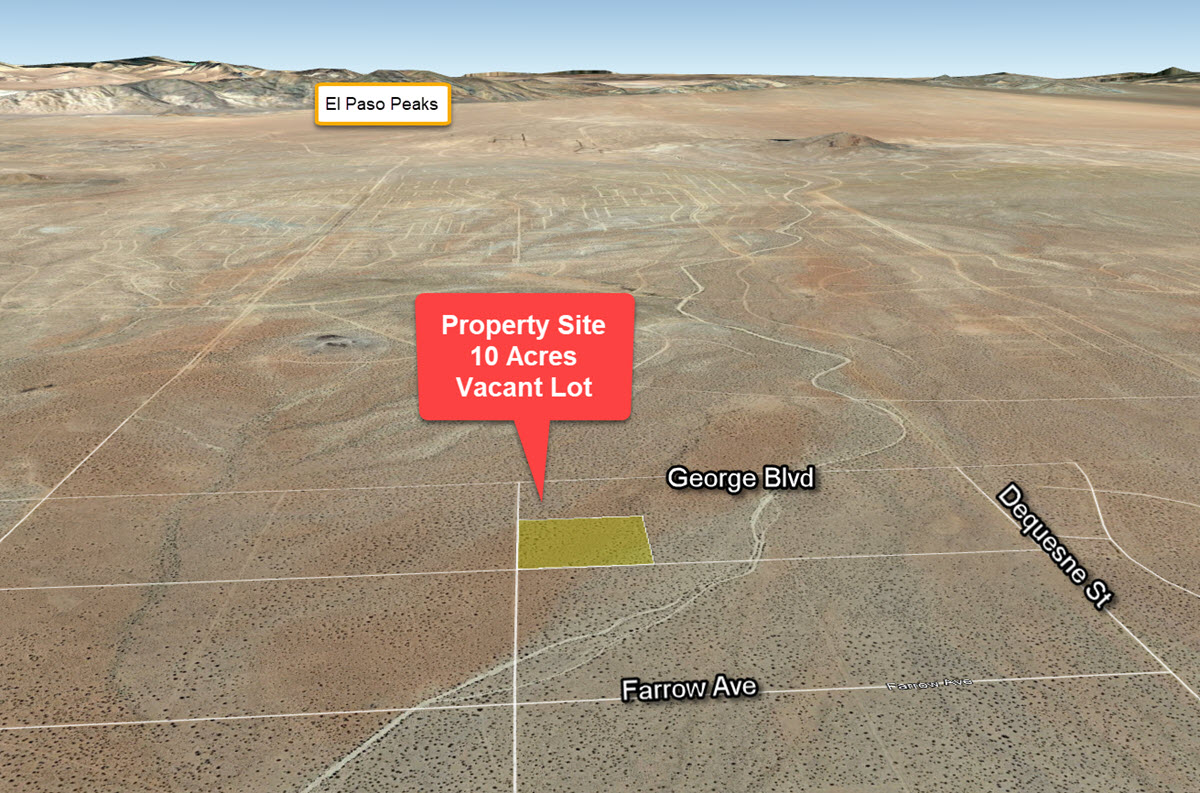 10 Acres in California City