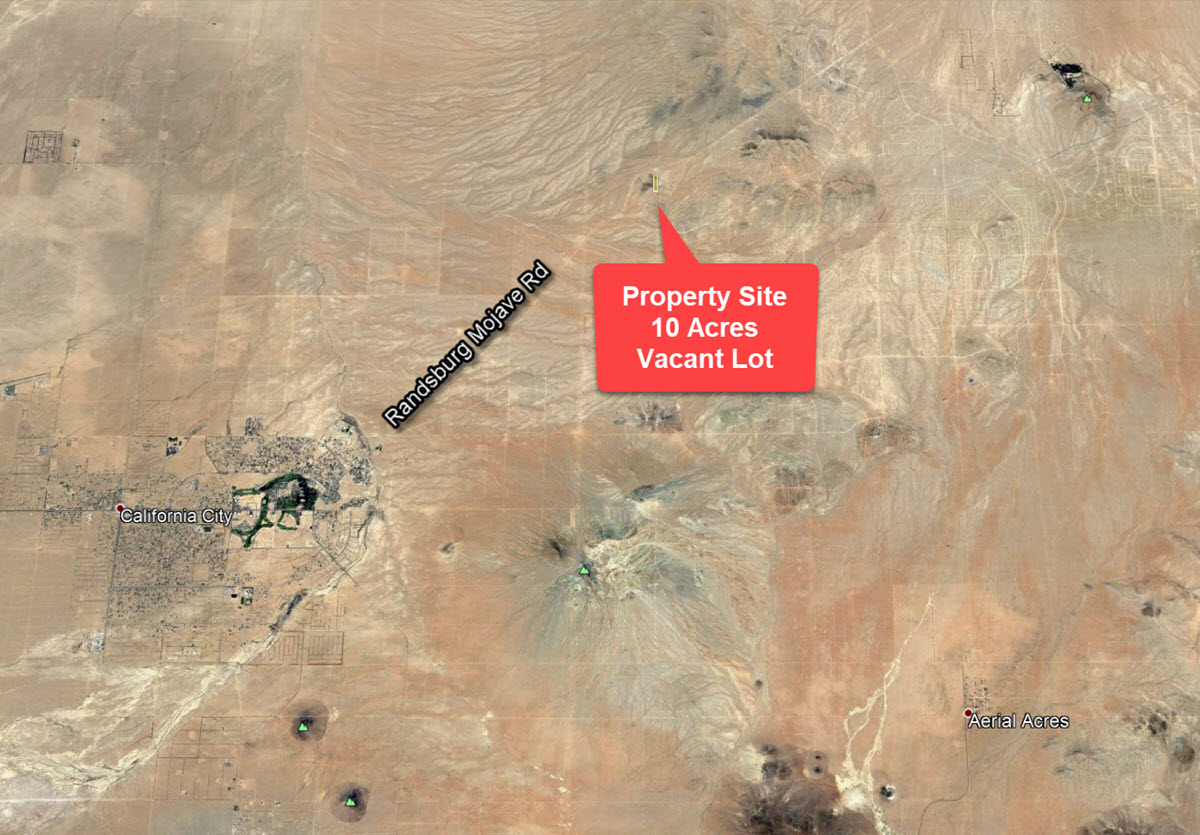 10 Acres Northeast of California City