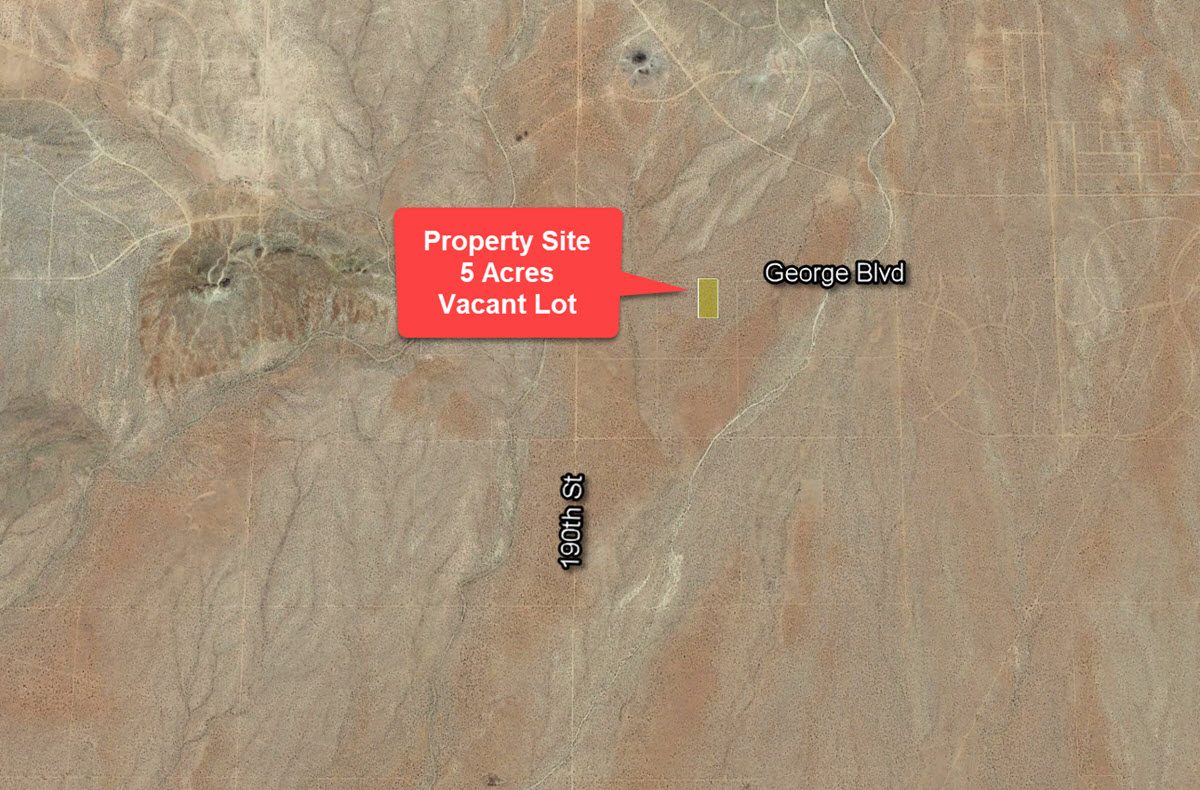 5 Acres West of California City