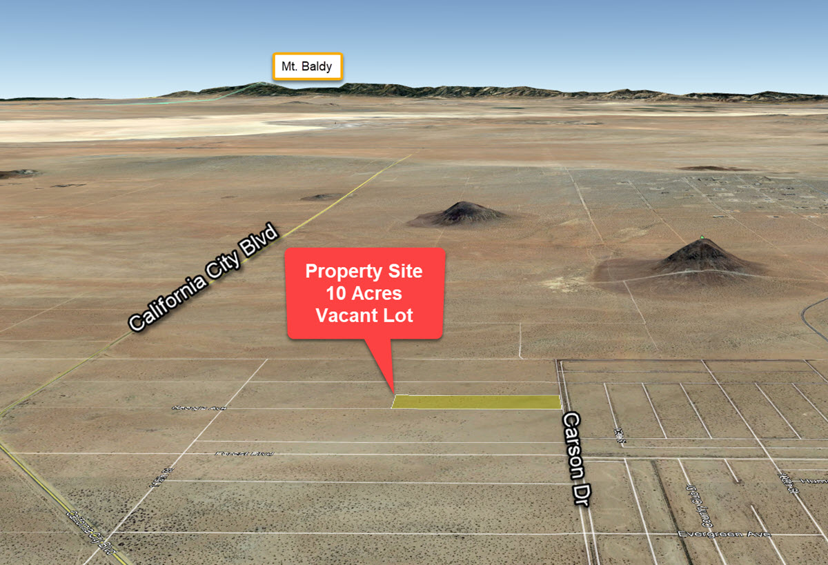 10 Acres in California City