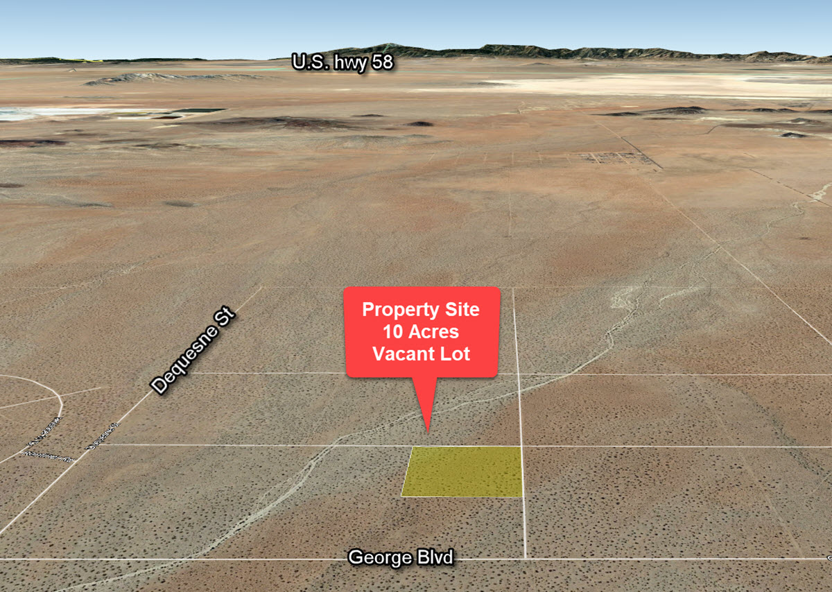 10 Acres in California City