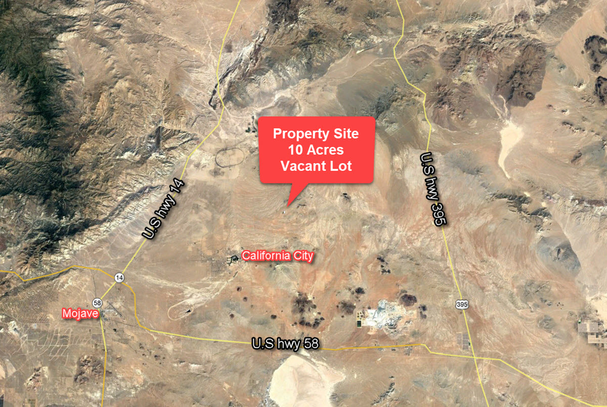 10 Acres Northeast of California City