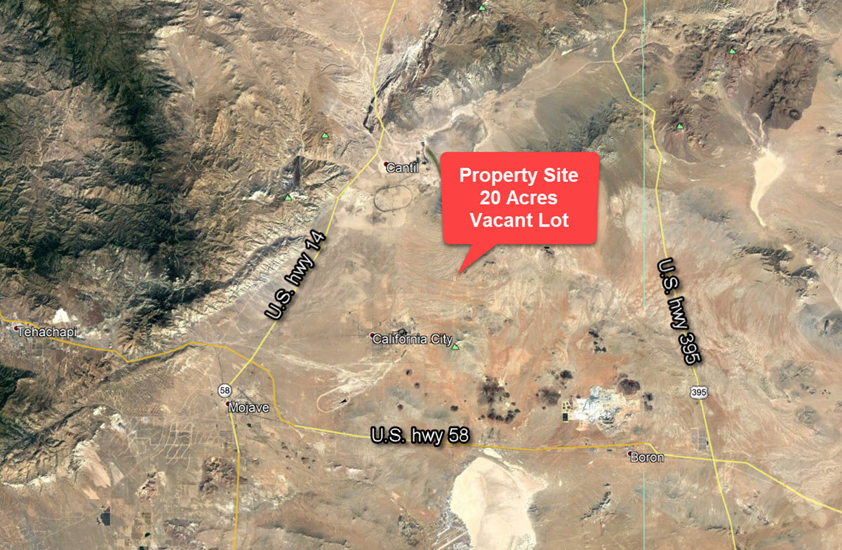 20 Acres North Of California City