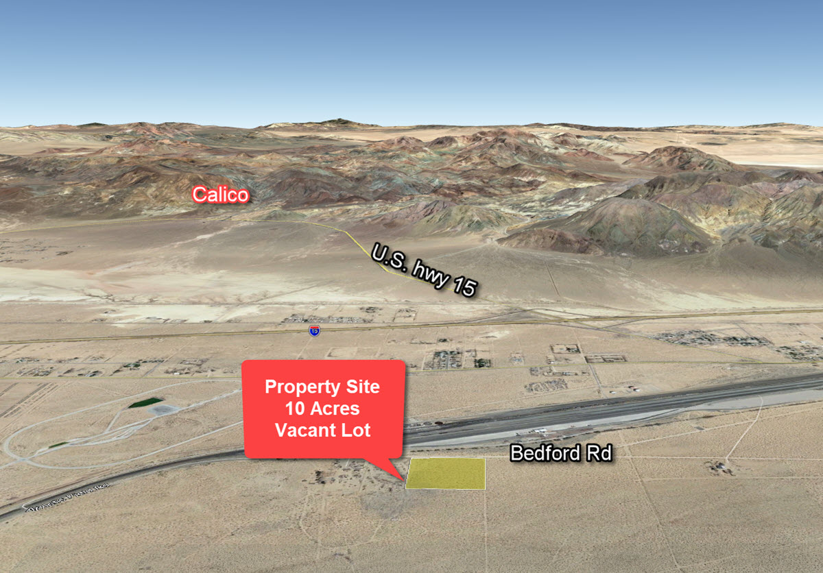 10 Acres in Yermo near Calico Ghost Town