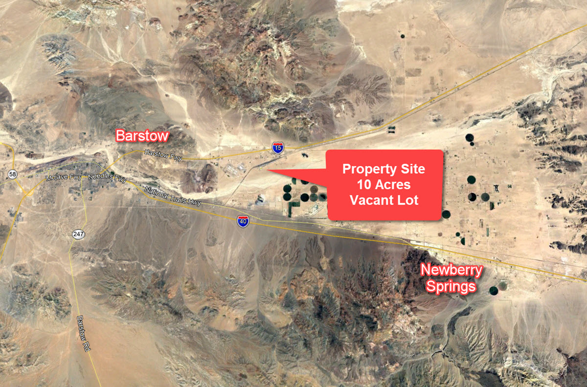 10 Acres in Yermo near Calico Ghost Town