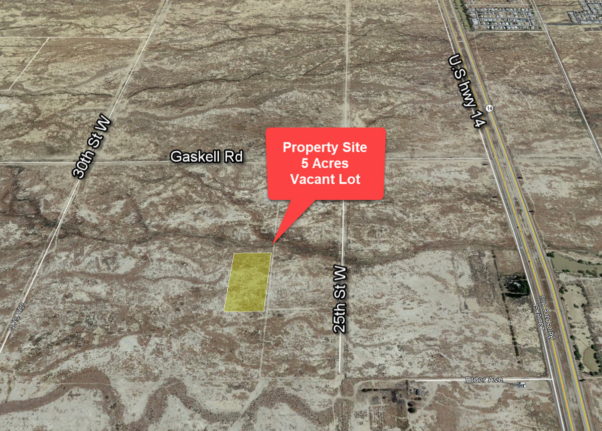 5 acres South of Rosamond