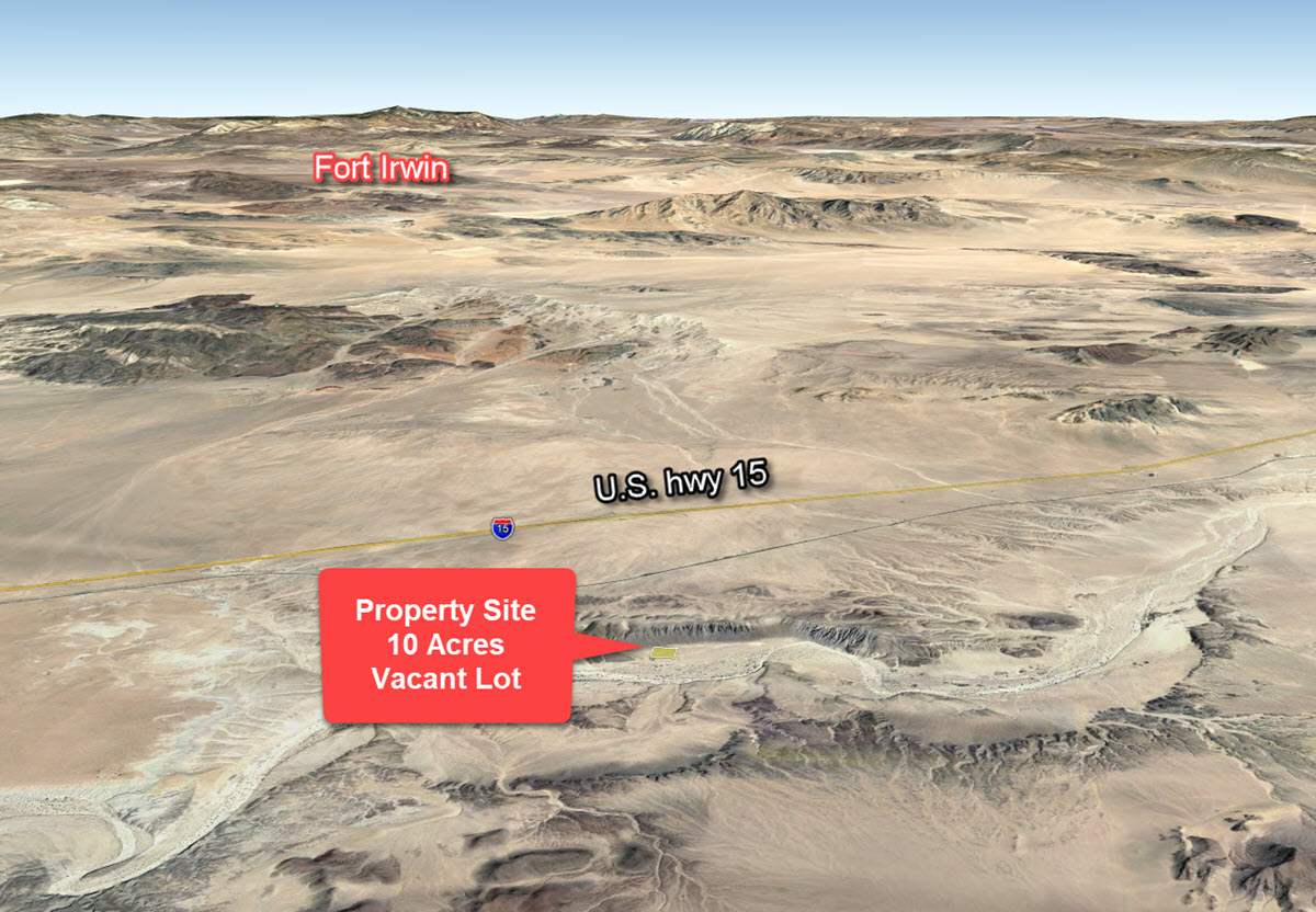10 acres in North of Manix