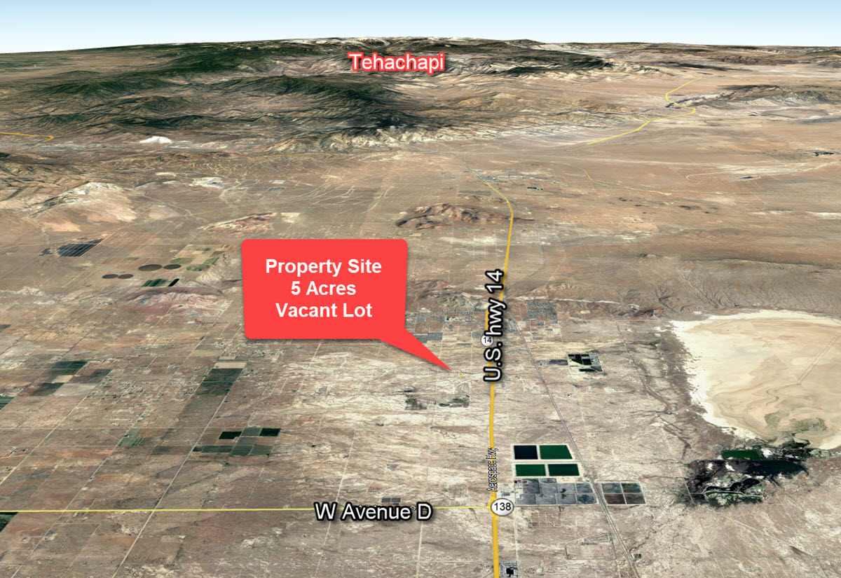 5 acres South of Rosamond