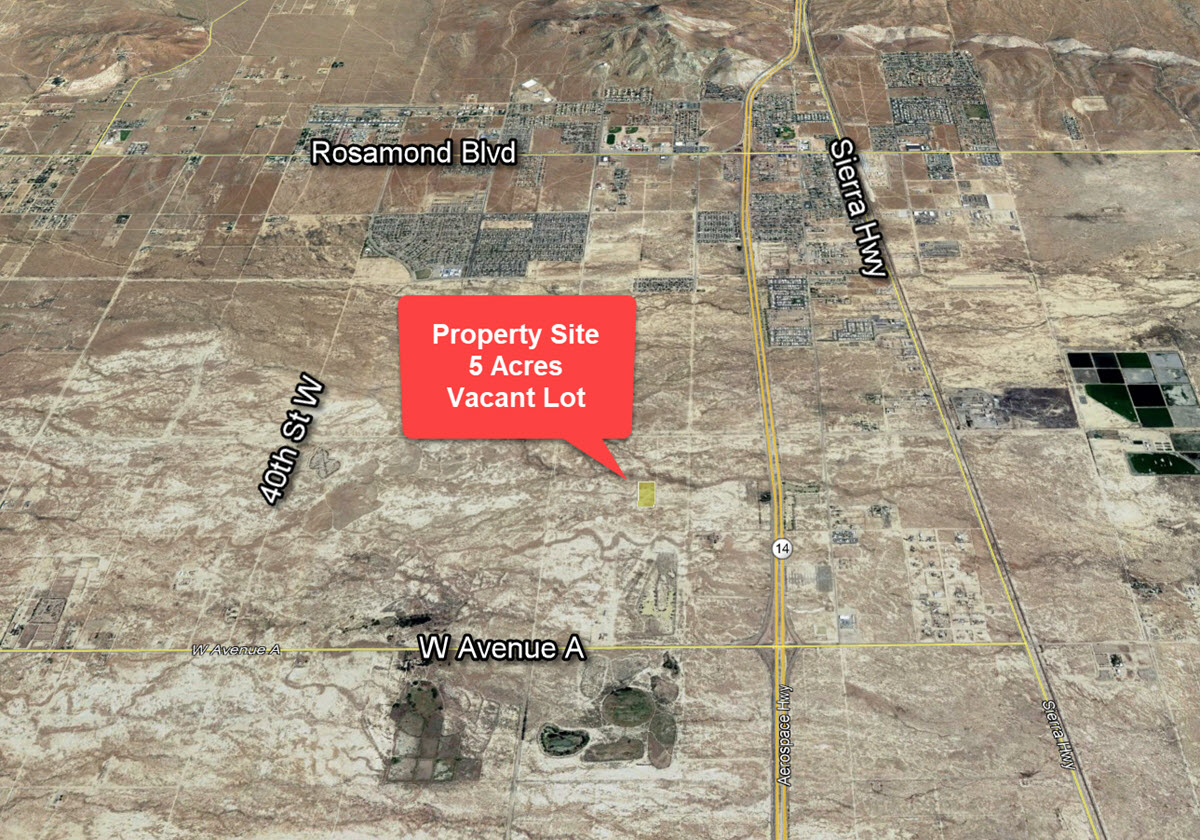 5 acres South of Rosamond