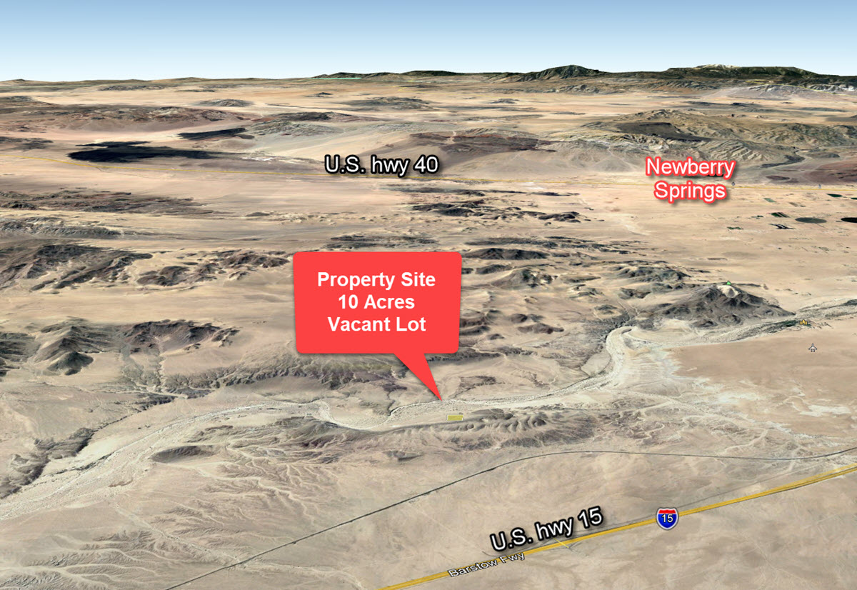 10 acres in North of Manix