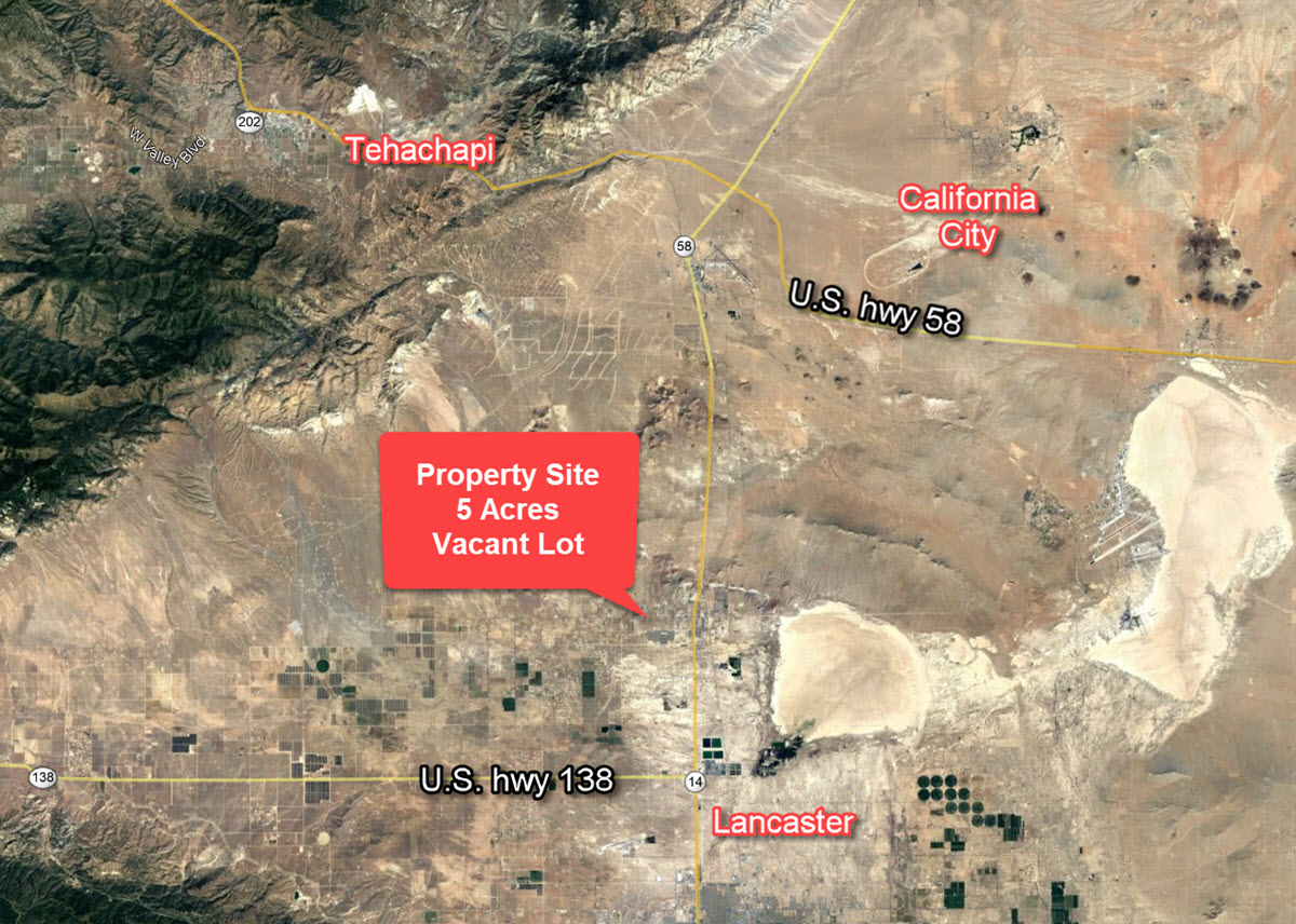 5 acres South of Rosamond
