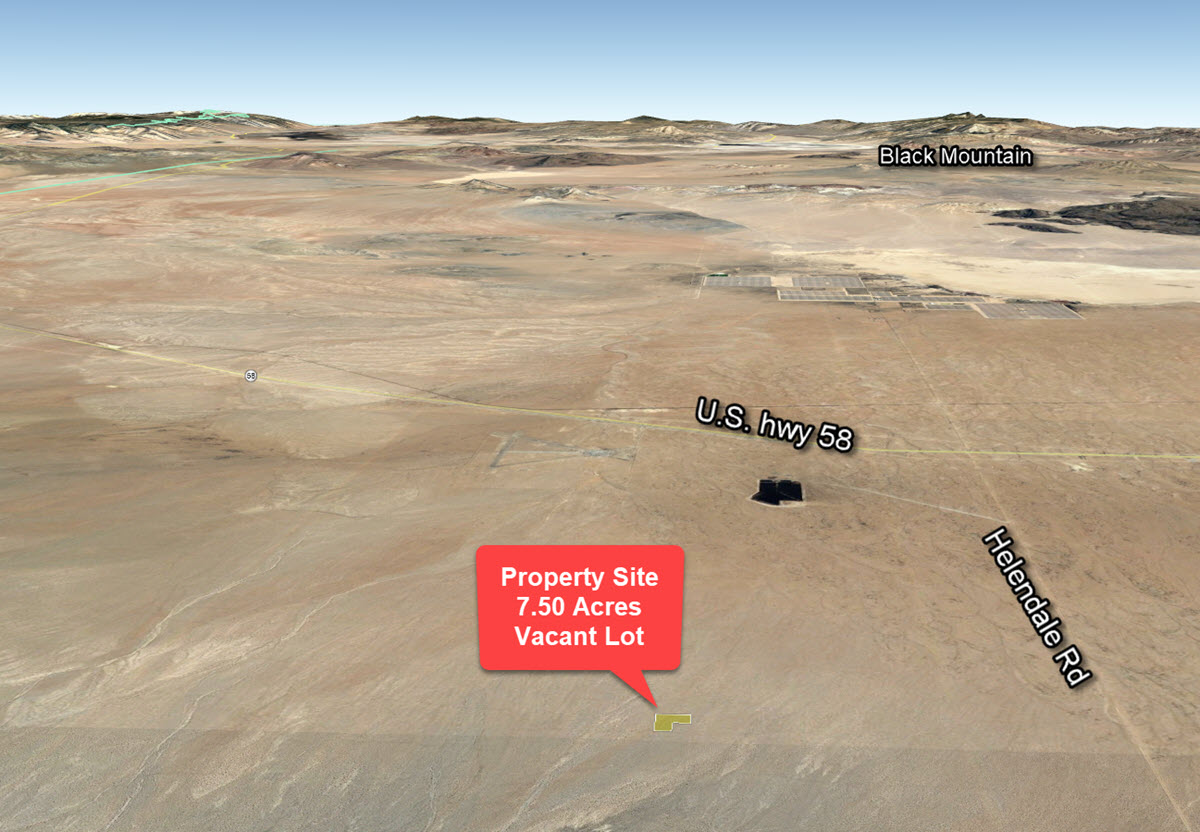 ImageOfProperty_Map1_Terrain_049302260 7.5 Acres in North of Helendale