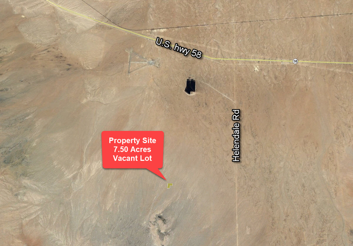 ImageOfProperty_Map2_049302260 7.5 Acres in North of Helendale