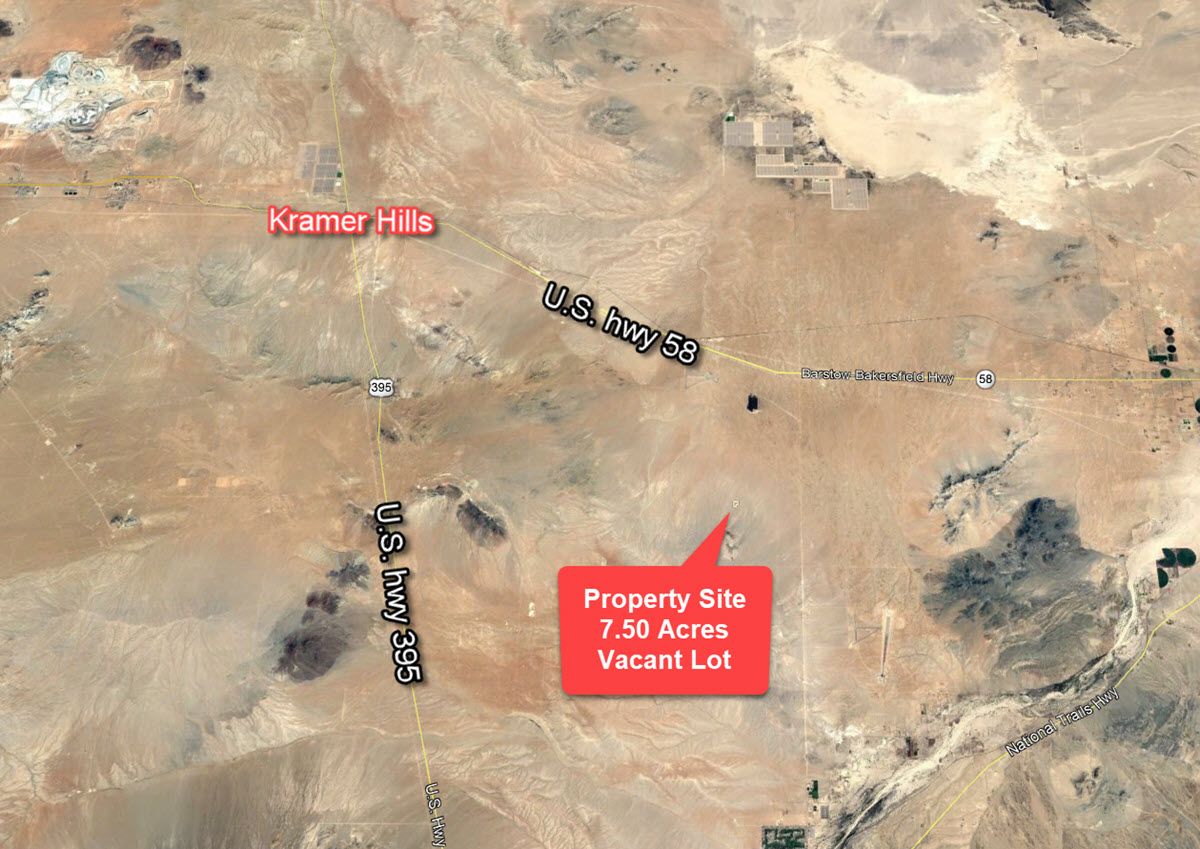 ImageOfProperty_Map3_049302260 7.5 Acres in North of Helendale