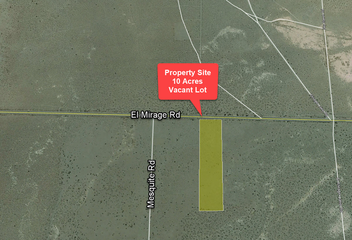 10 Acres in El Mirage/Adelanto….SOLD