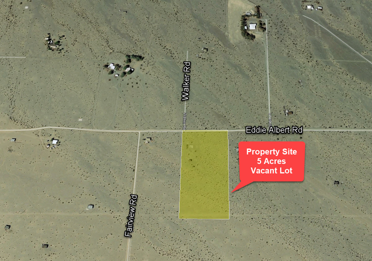 5 acres in Twentynine Palms