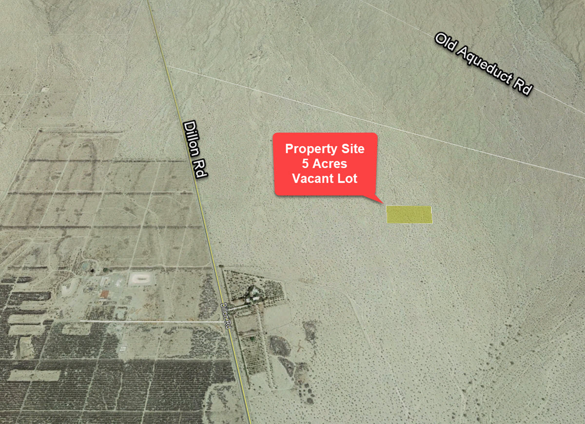 5 acres (Agricultural) in Indio