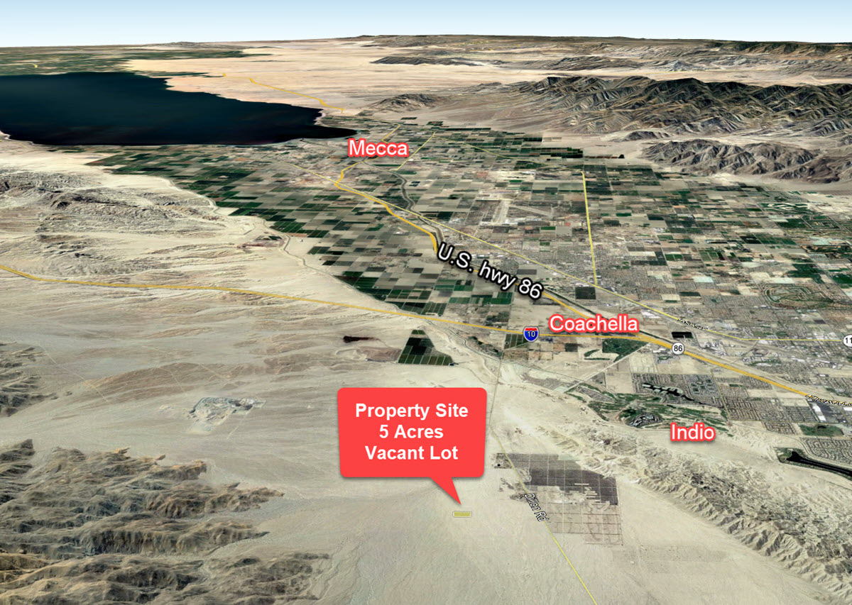 5 acres (Agricultural) in Indio