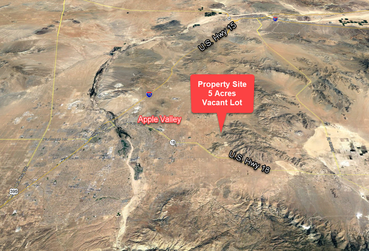 ImageOfProperty_Map3_043610108 5 acres South of Thunderbird Ranches near Apple Valley