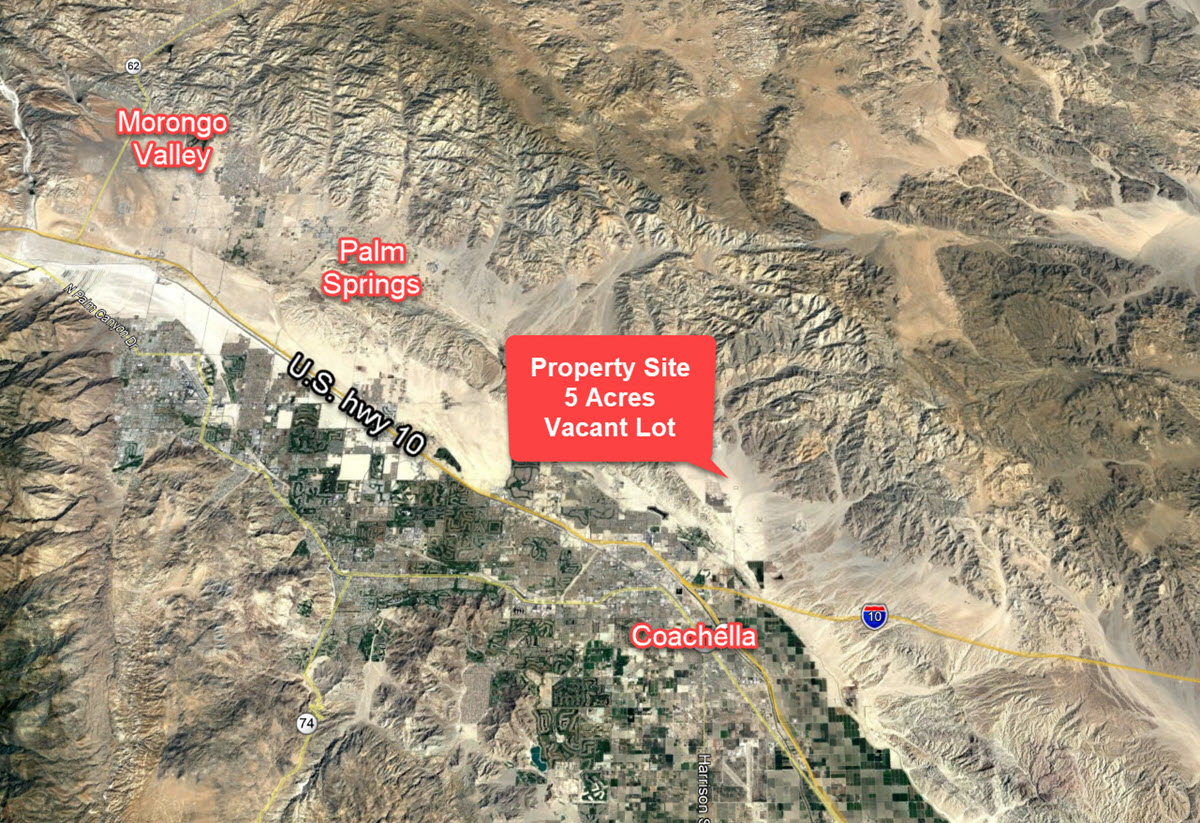 5 acres (Agricultural) in Indio