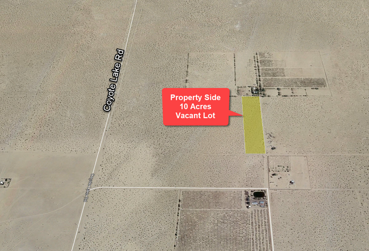 10 acres in Harvard near Manix and Yermo
