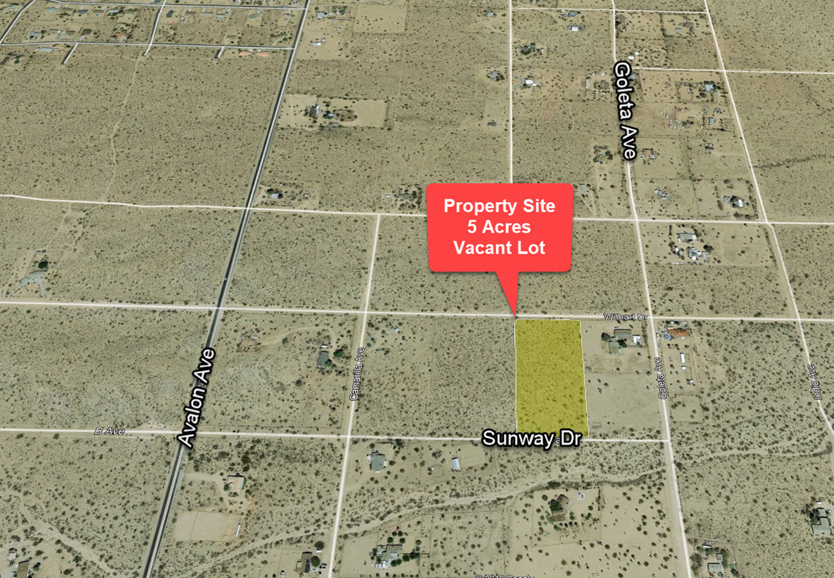 5 acres in Yucca Valley