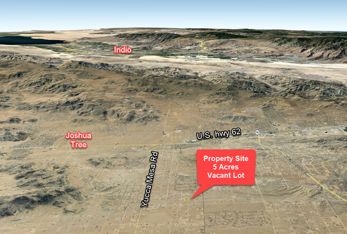 5 acres in Yucca Valley