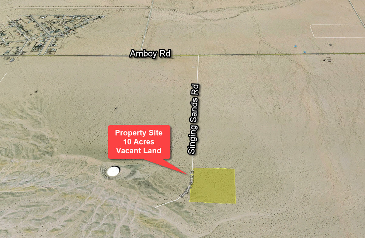 10 acres in Twentynine Palms