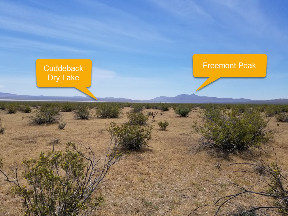 10 acres by Cuddeback Dry Lake Atolia, CA