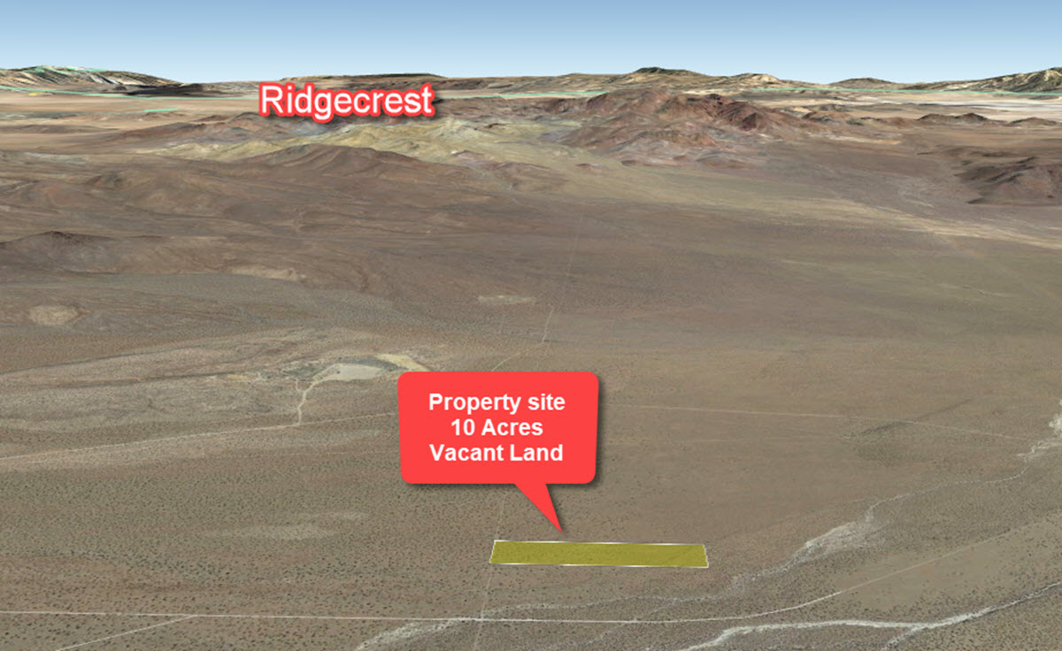 10 acres by Cuddeback Dry Lake Atolia, CA