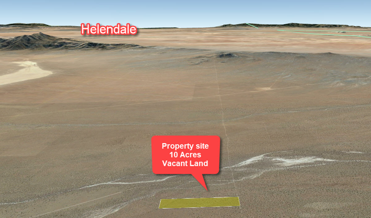 10 acres by Cuddeback Dry Lake Atolia, CA