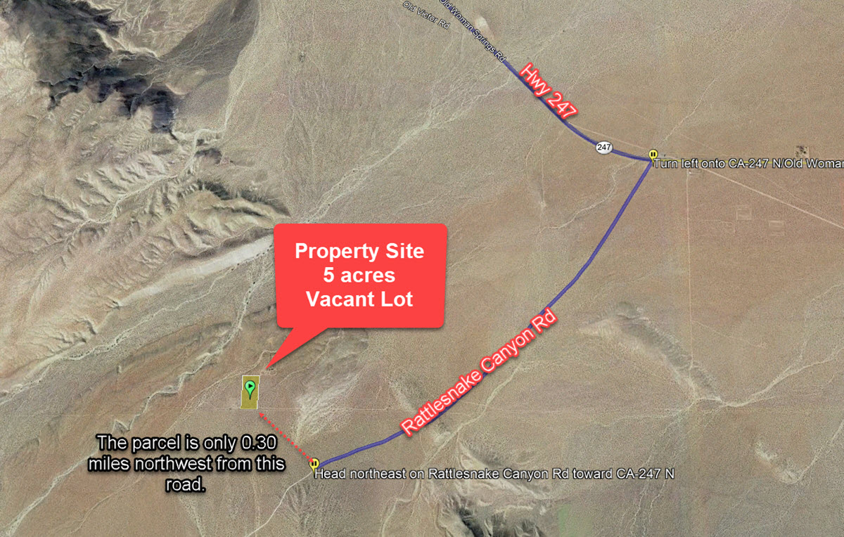 5 acres in Johnson Valley, CA