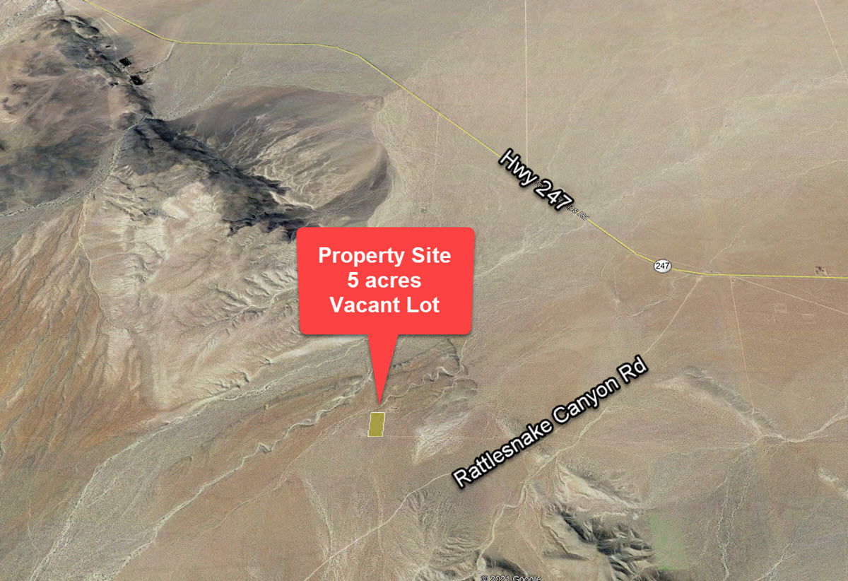 5 acres in Johnson Valley, CA