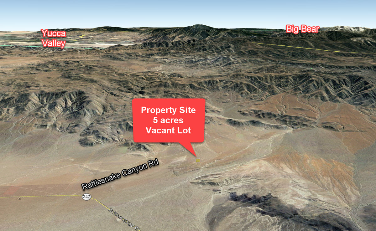 5 acres in Johnson Valley, CA