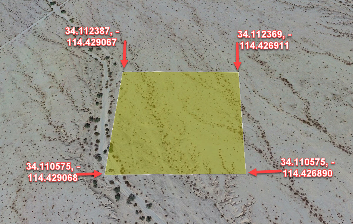ImageOfProperty_Map1_FourCorners_064711120 10 acres in Big River near Lake Havasu, CA