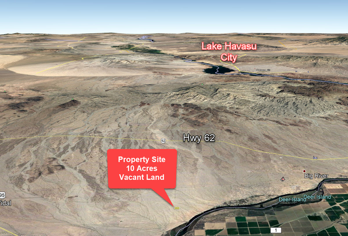 ImageOfProperty_Map1_Terrain_064711120 10 acres in Big River near Lake Havasu, CA