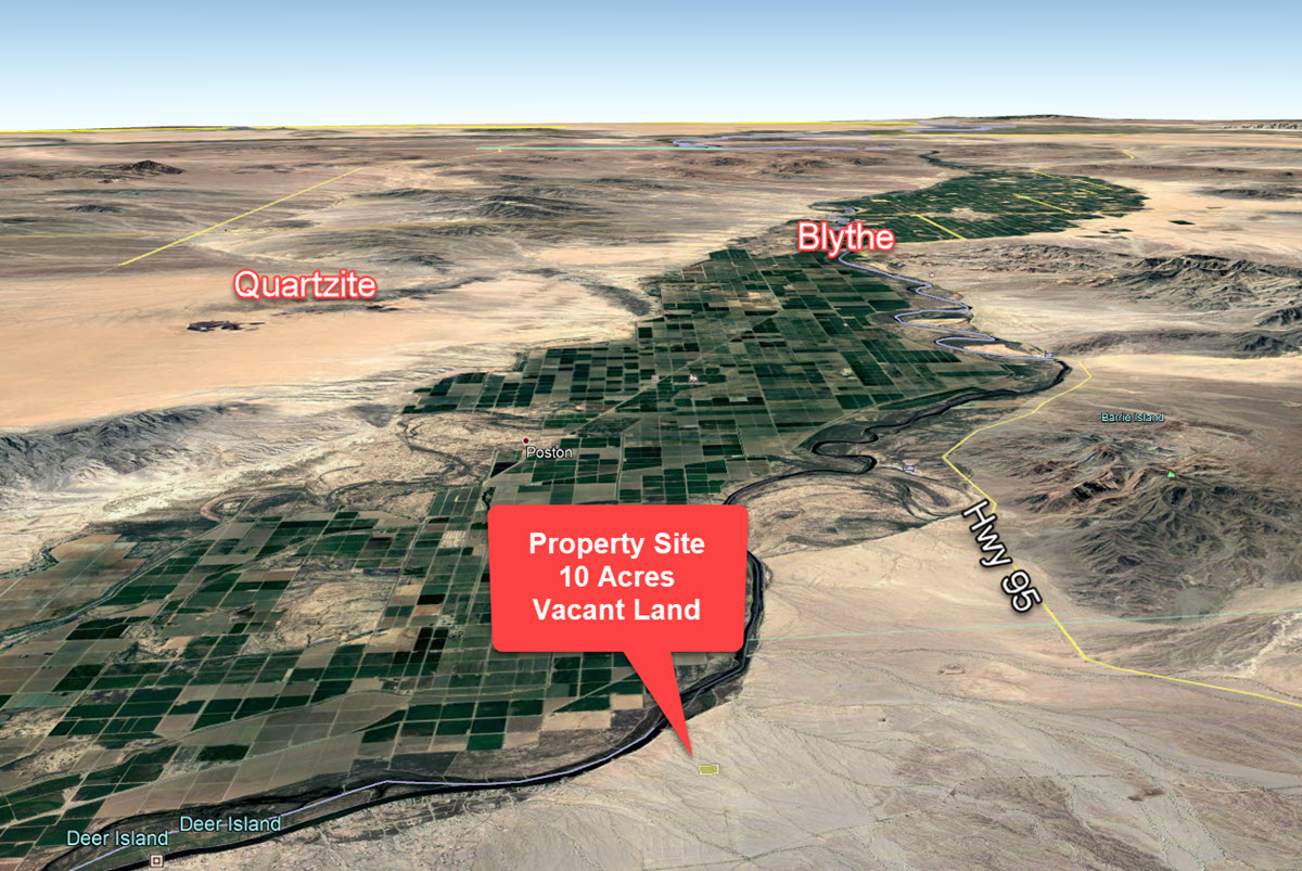 ImageOfProperty_Map2_Terrain_064711120 10 acres in Big River near Lake Havasu, CA