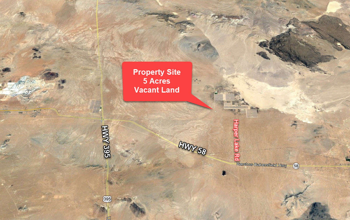 ImageOfProperty_Map3_049018346 5 Acre Investor’s Dream, Hinkley, Next to Solar Power Plant
